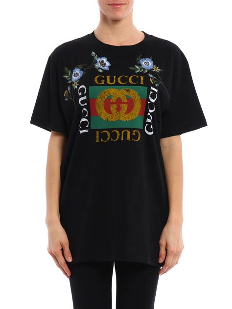 gucci embroidered cotton printed t-shirt|Men's Designer Luxury Dress Shirts .